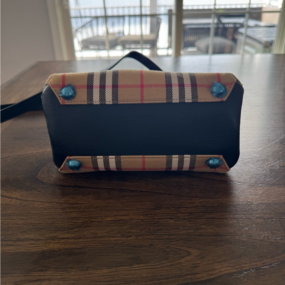 Burberry Mini Bag - Black, Tan, and Red Plaid - Picture 6 of 16
